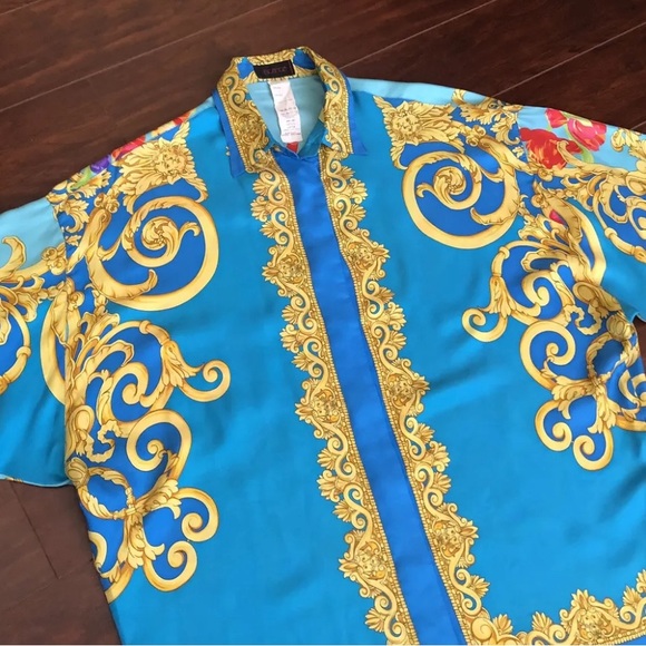 Versace Tops - Gianni Versace Silk Shirt